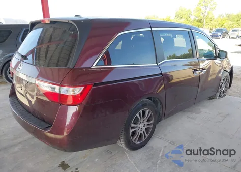 2012 Honda Odyssey Ex-L from USA, damaged, VIN 5FNRL5H6XCB136789